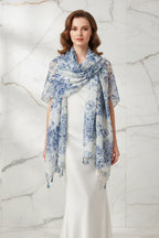 وشاح فاخر على الأكتاف