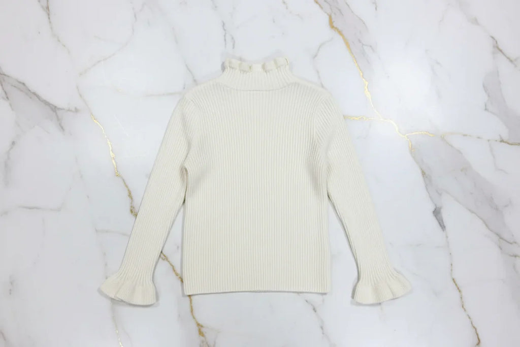 سويتر كريمي - منظر خلفي