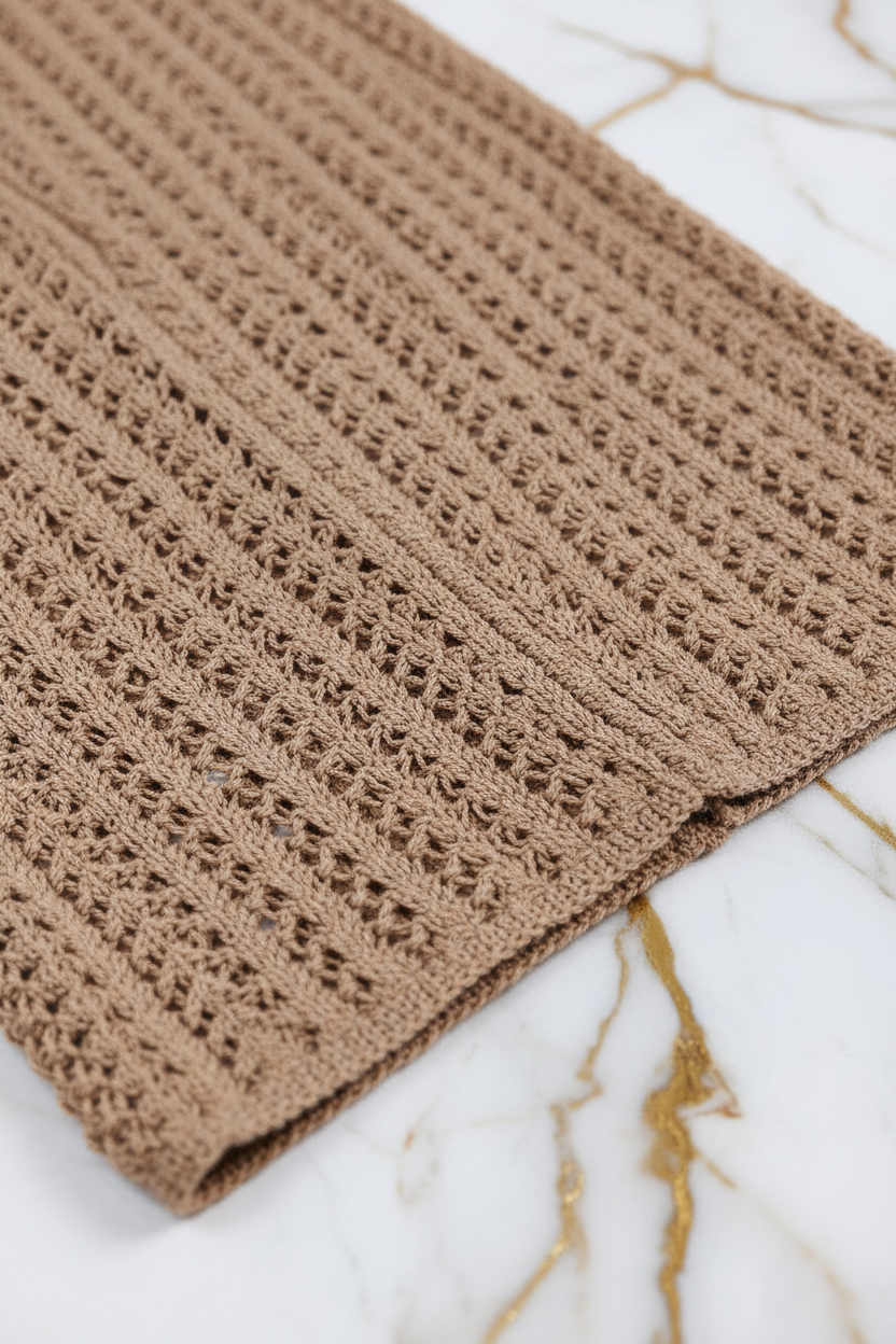 تفاصيل القماش - منظر أمامي