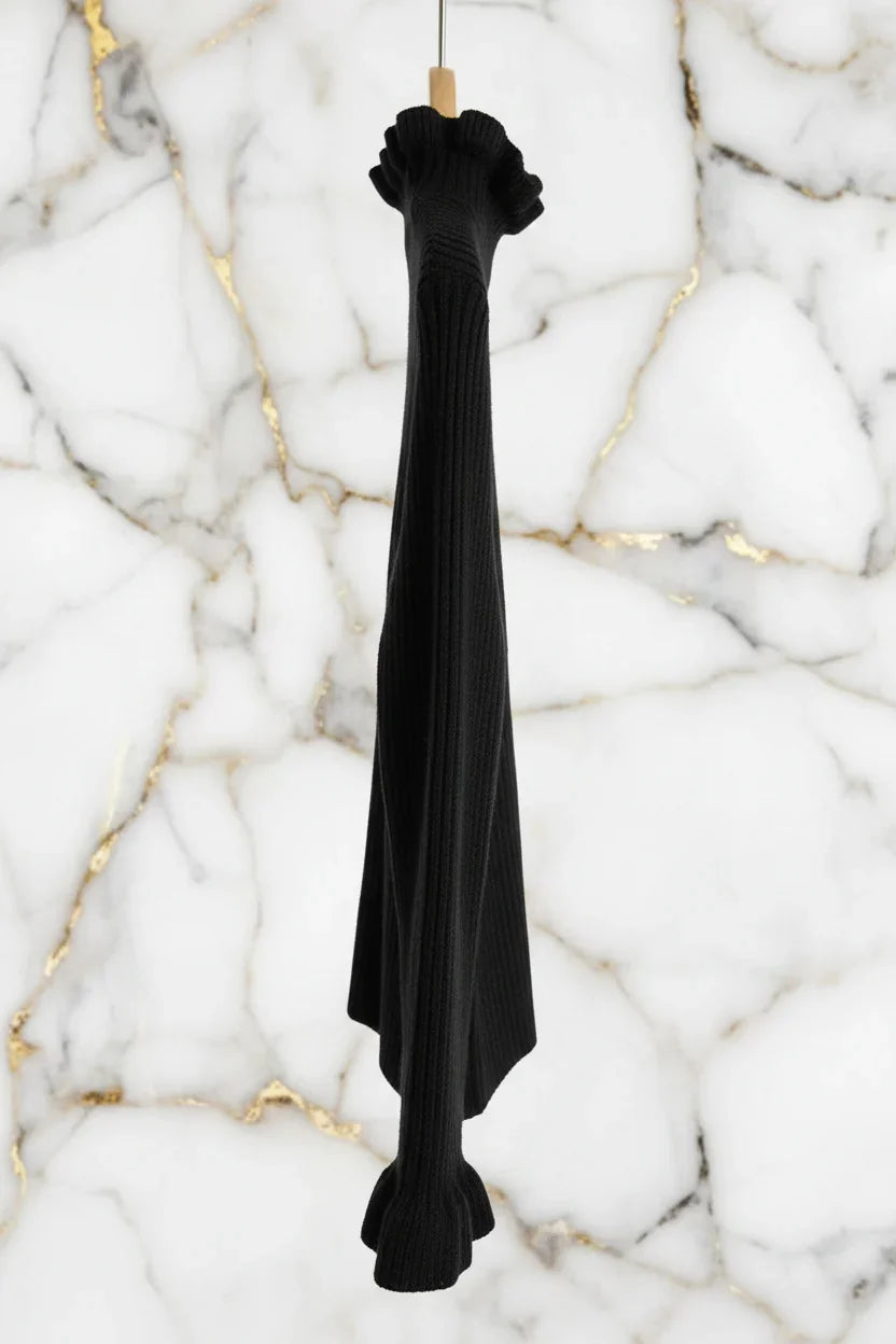 سويتر أسود - منظر جانبي