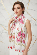 وشاح فاخر بعقدة جانبية