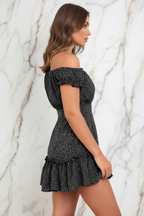 فستان منقط - جانب أيمن