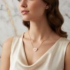 قلادة روز جولد - لقطة فنية