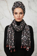 وشاح فاخر على الرأس