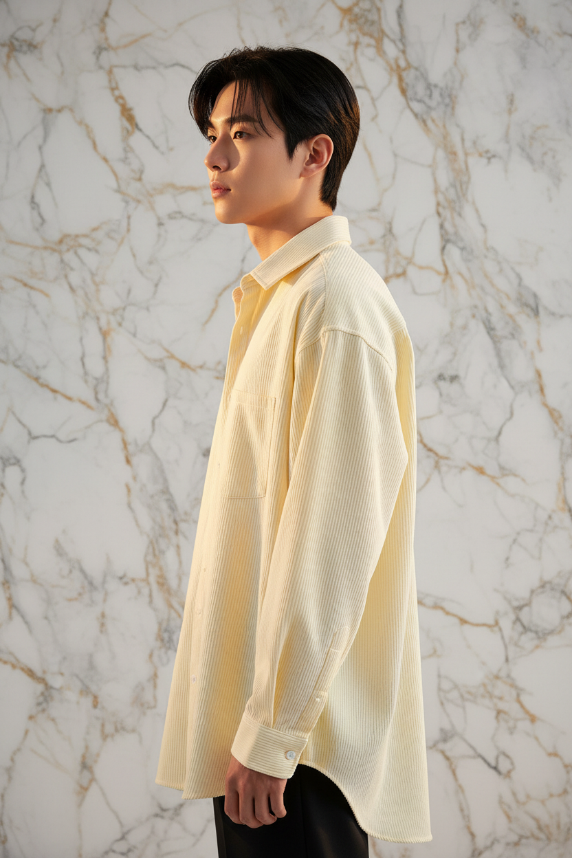 من اليسار - قريب