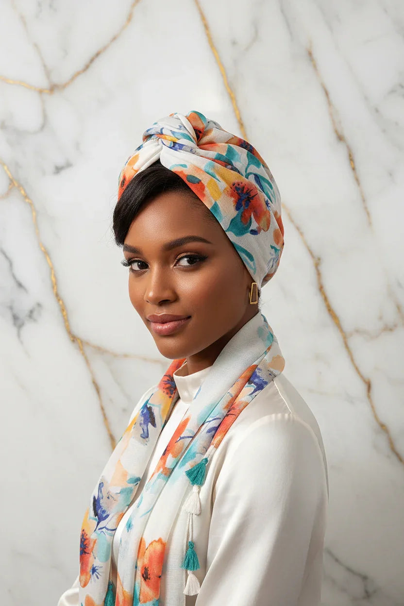 وشاح فاخر كحجاب