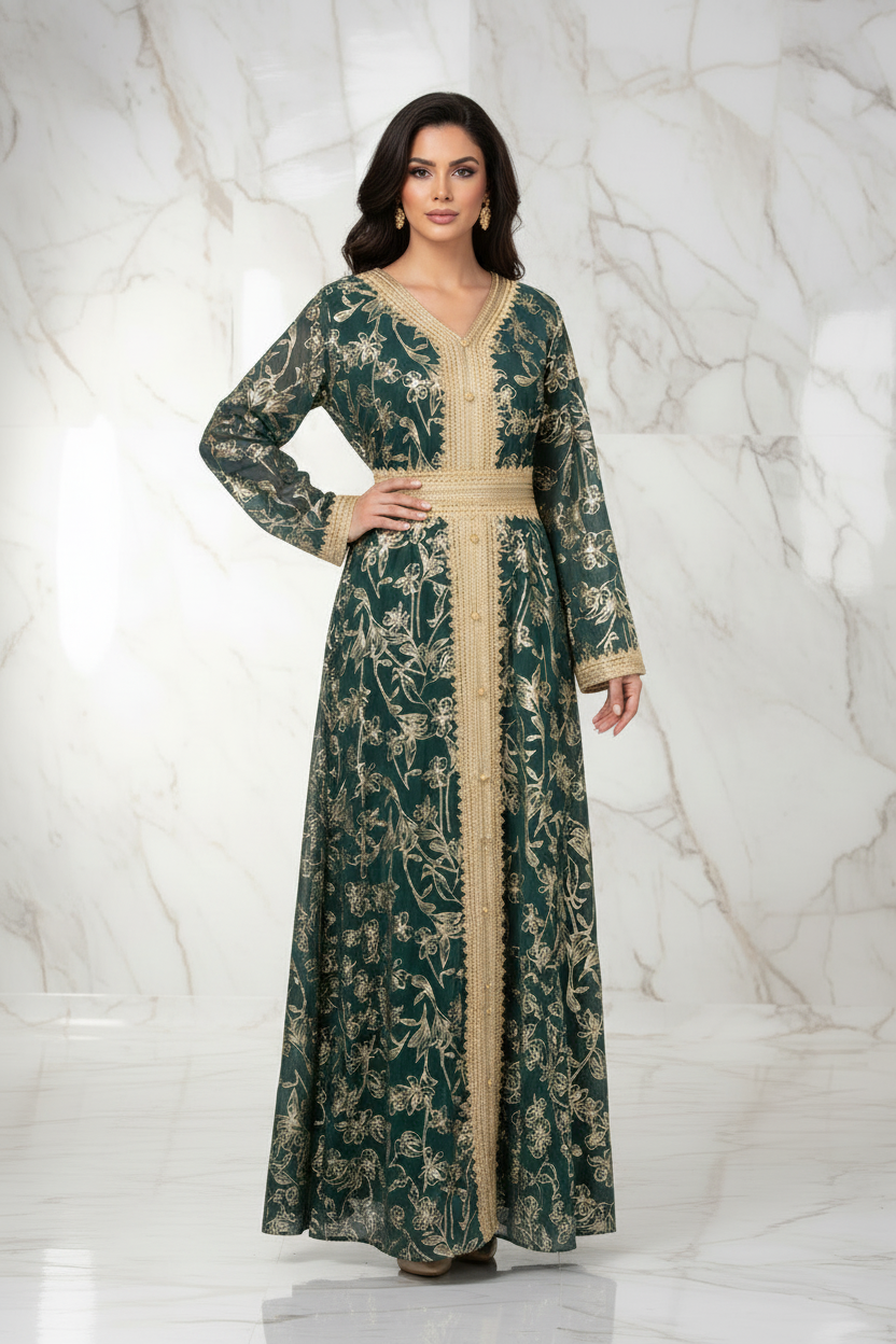 من الأمام مع الحزام