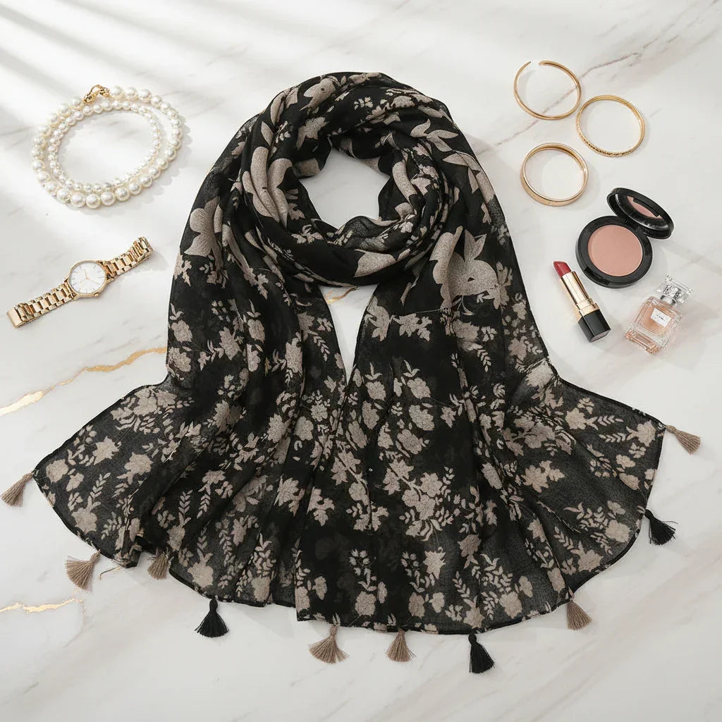 وشاح فاخر منسدل