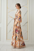 لقطة جانبية للفستان