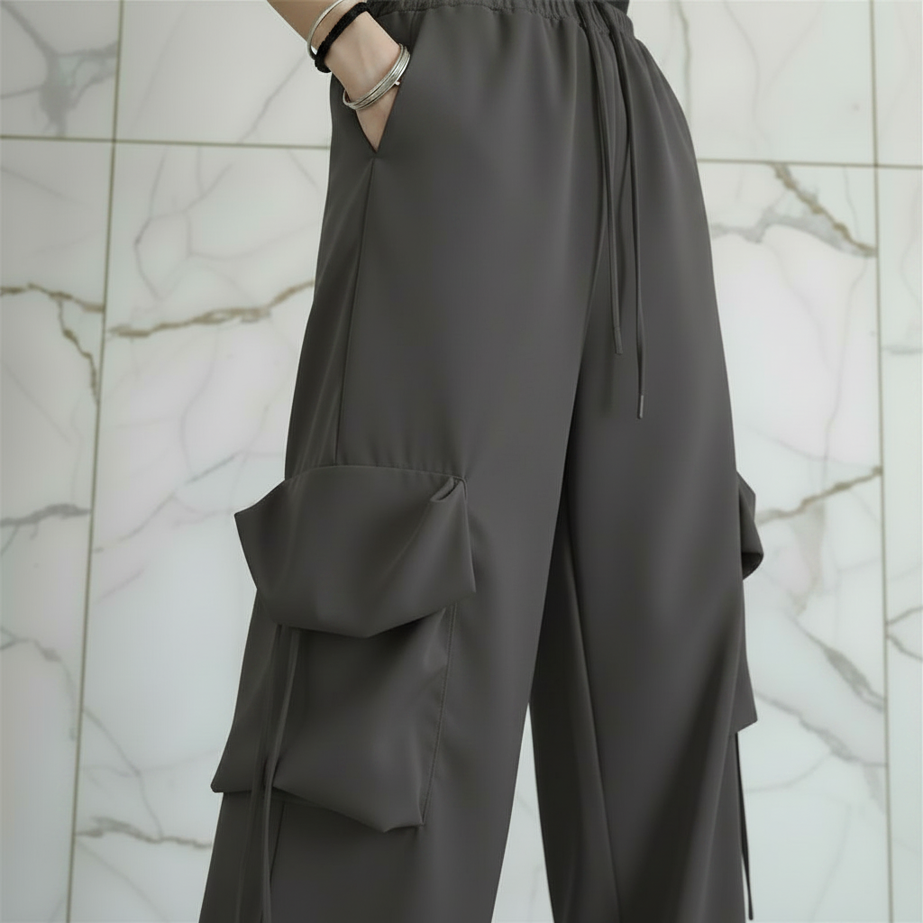 رمادي - جانب قريب