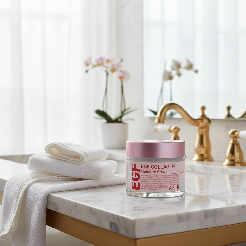 كريم الكولاجين في حمام فاخر