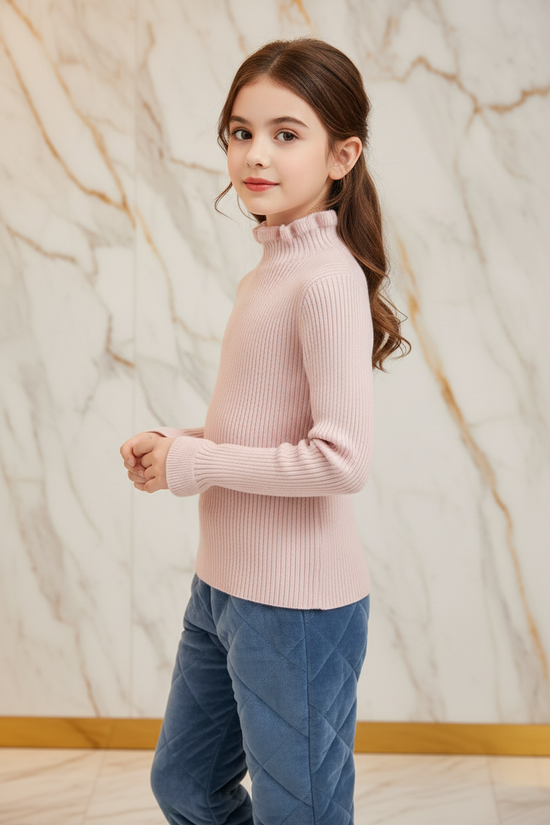 سويتر وردي - زاوية يسار