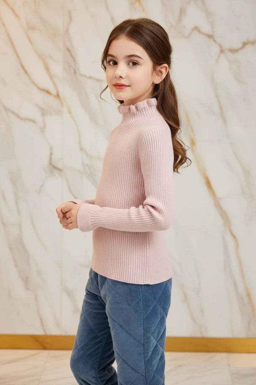 سويتر وردي - زاوية يسار