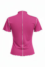 التيشيرت الوردي - من الخلف