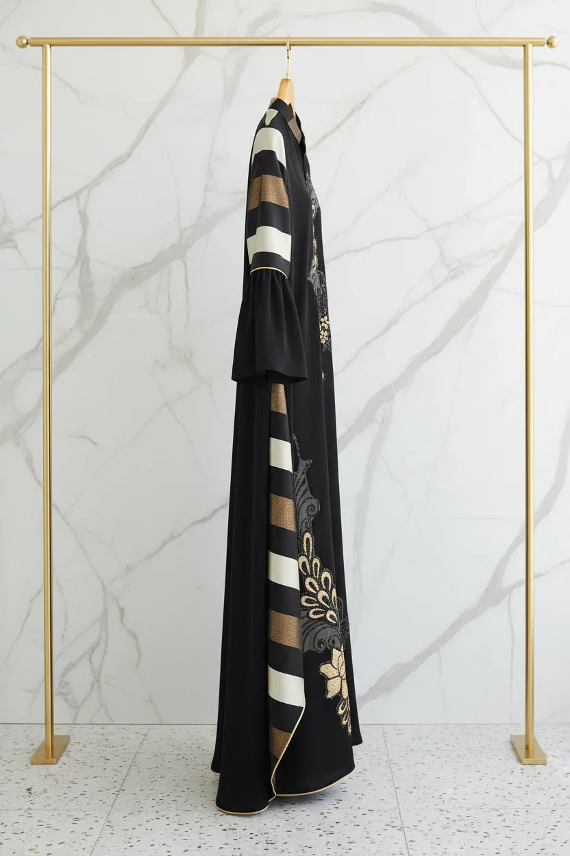 الفستان من الجانب