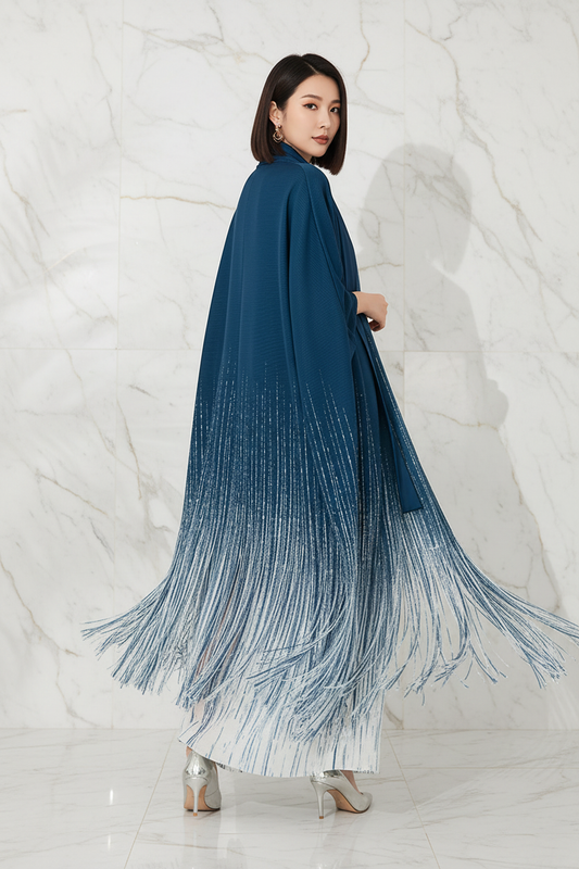 منظر خلفي مع نظرة جانبية