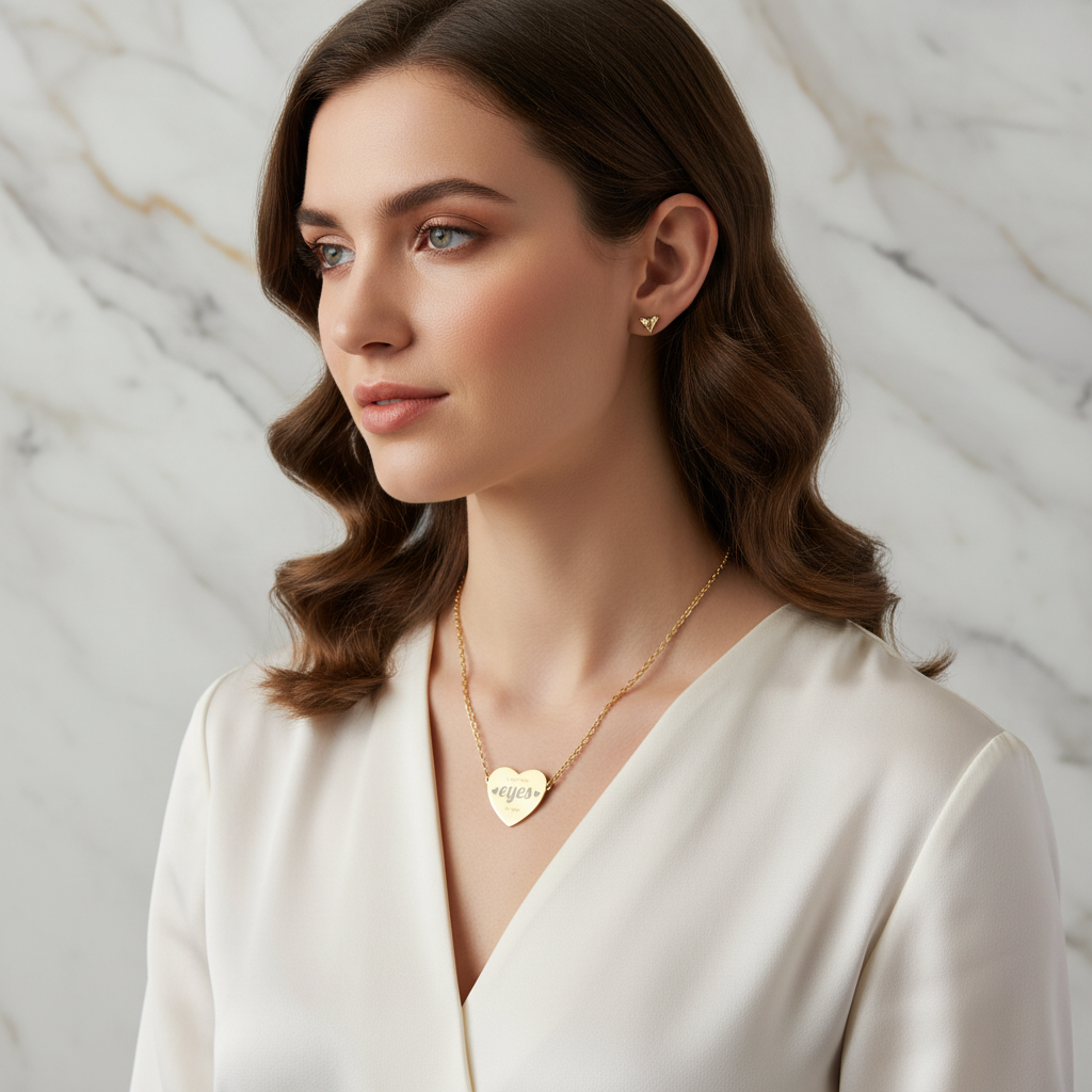 قلادة ذهبية - زاوية ثلاثية