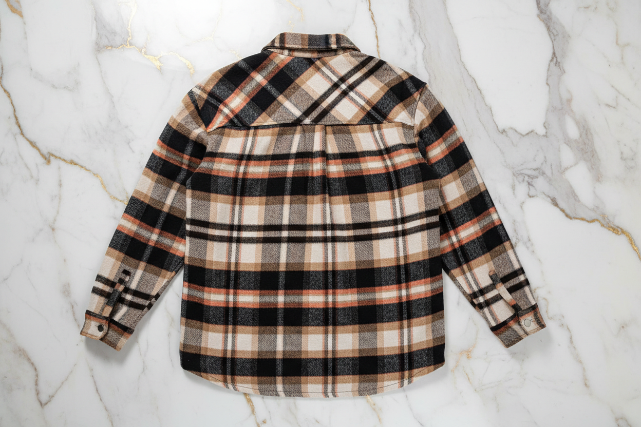 القميص المربع - منظر خلفي