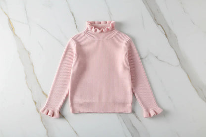 سويتر وردي فاتح - تصوير نظيف