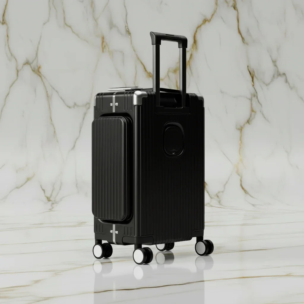 الحقيبة السوداء - منظر أمامي ثلاثي