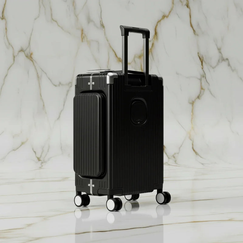 الحقيبة السوداء - منظر أمامي ثلاثي