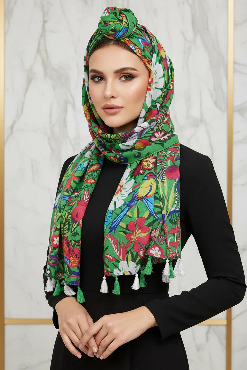 وشاح فاخر كحجاب