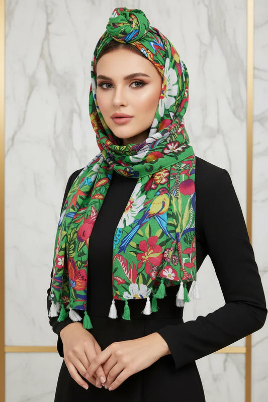 وشاح فاخر كحجاب