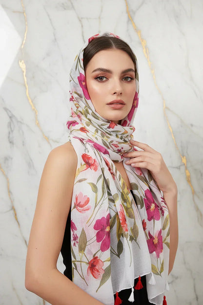 وشاح فاخر على الرأس