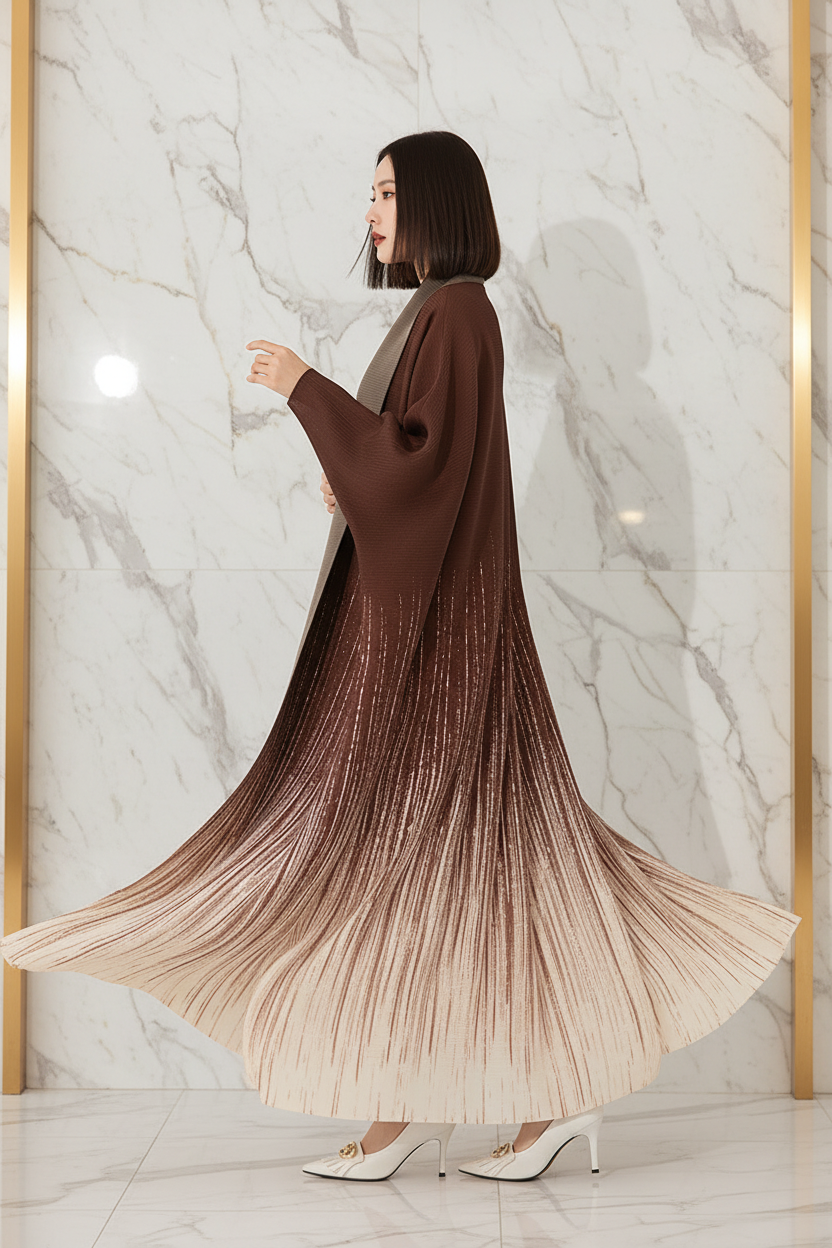 منظر جانبي للكوت البني