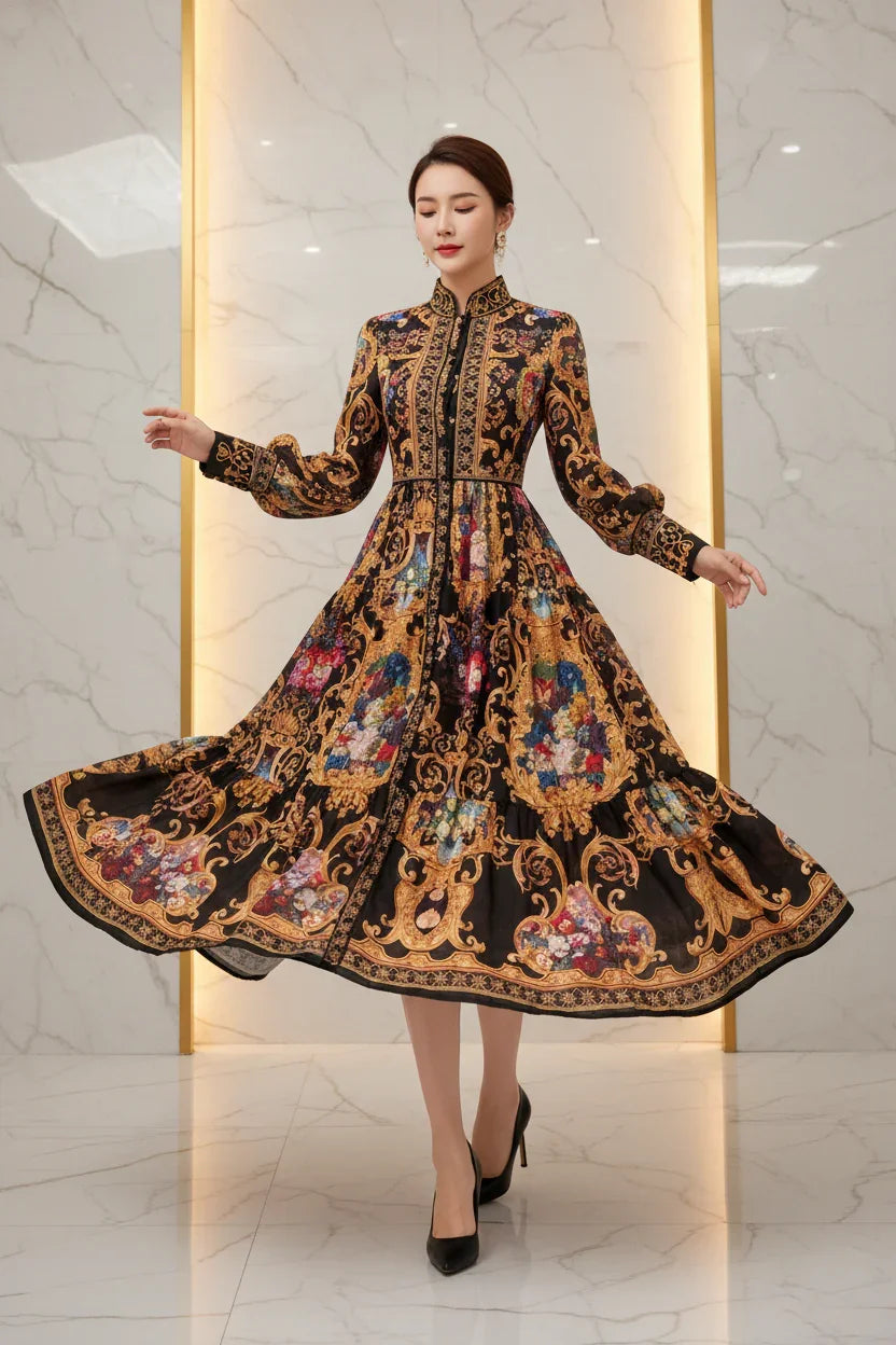 لقطة حركة للفستان