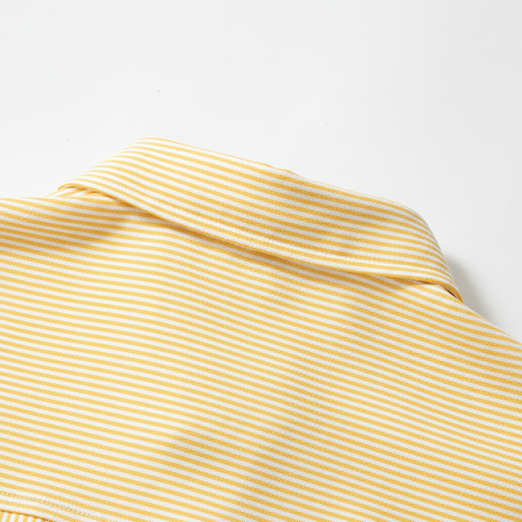 ظهر الياقة - أصفر