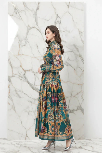 لقطة جانبية للفستان