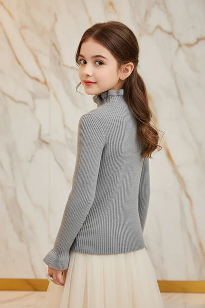 سويتر رمادي - خلفي