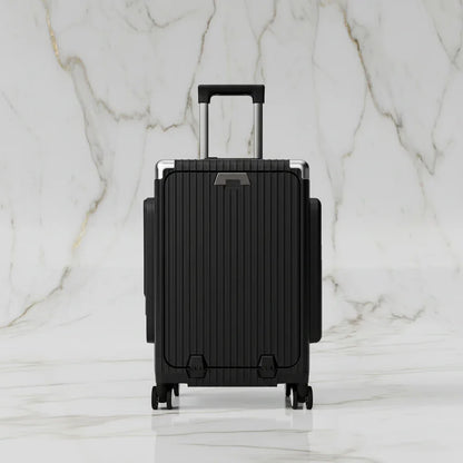 الحقيبة باللون الأسود - منظر أمامي