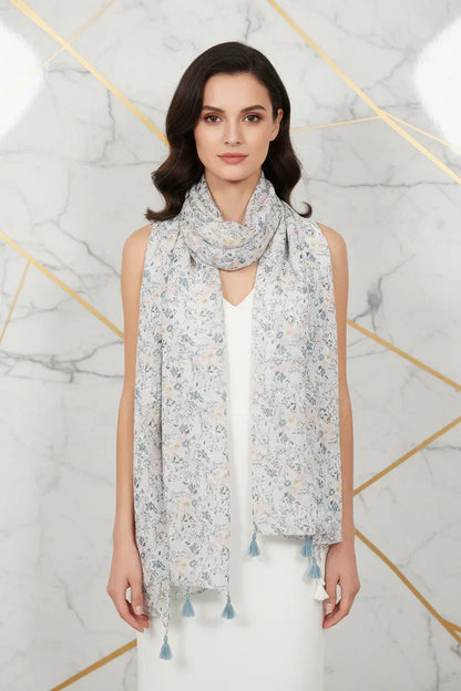 وشاح فاخر حول الرقبة