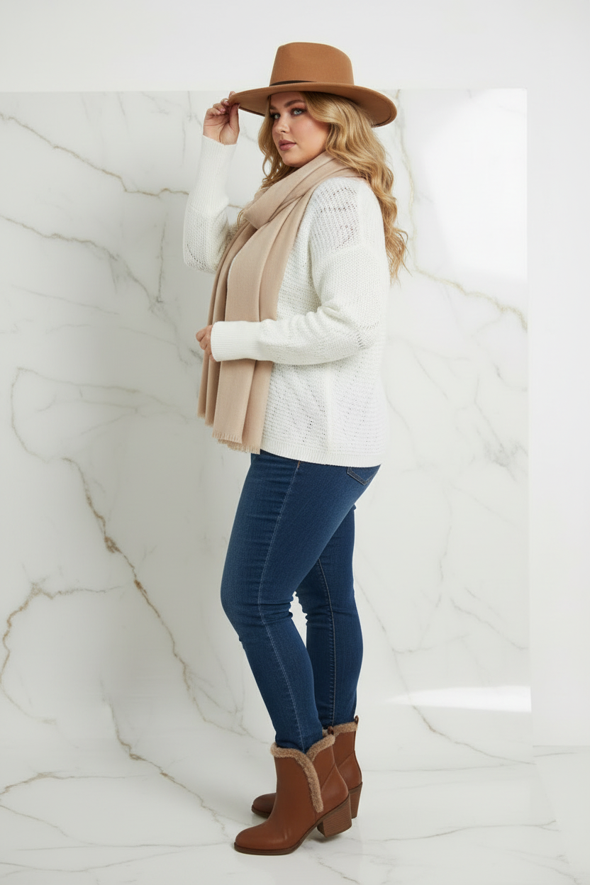 عارضة مقاسات كبيرة بالمجموعة - جانبي