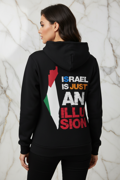 هودي أسود خلفي