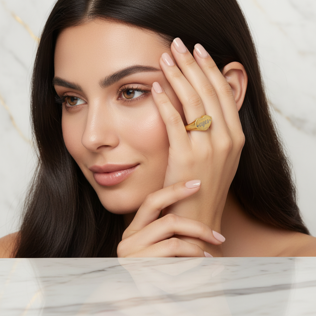 خاتم ذهبي - زاوية جانبية