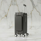 الحقيبة الرمادية الفحمية - منظر جانبي