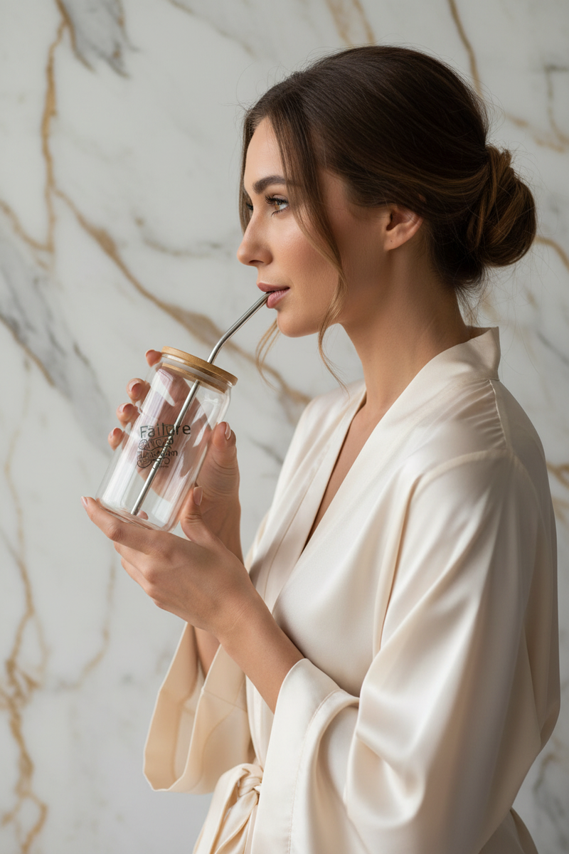 منظر جانبي للشرب