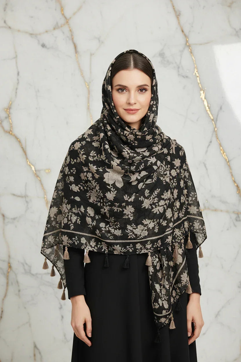 وشاح منسدل على الرأس