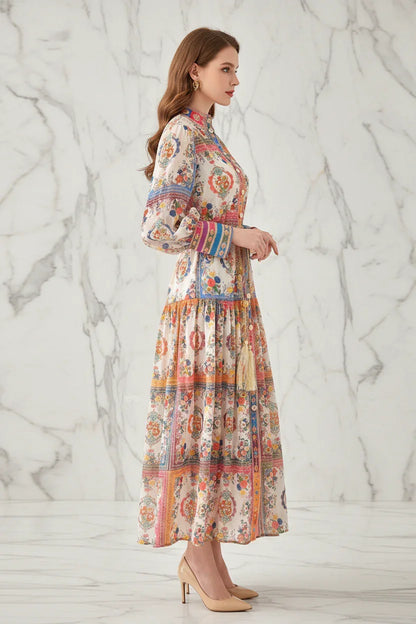 لقطة جانبية للفستان