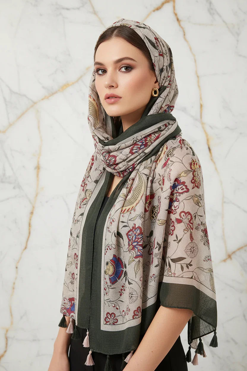 وشاح فاخر كحجاب