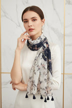 وشاح فاخر بعقدة جانبية