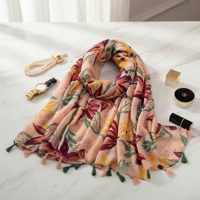 وشاح فاخر منسدل