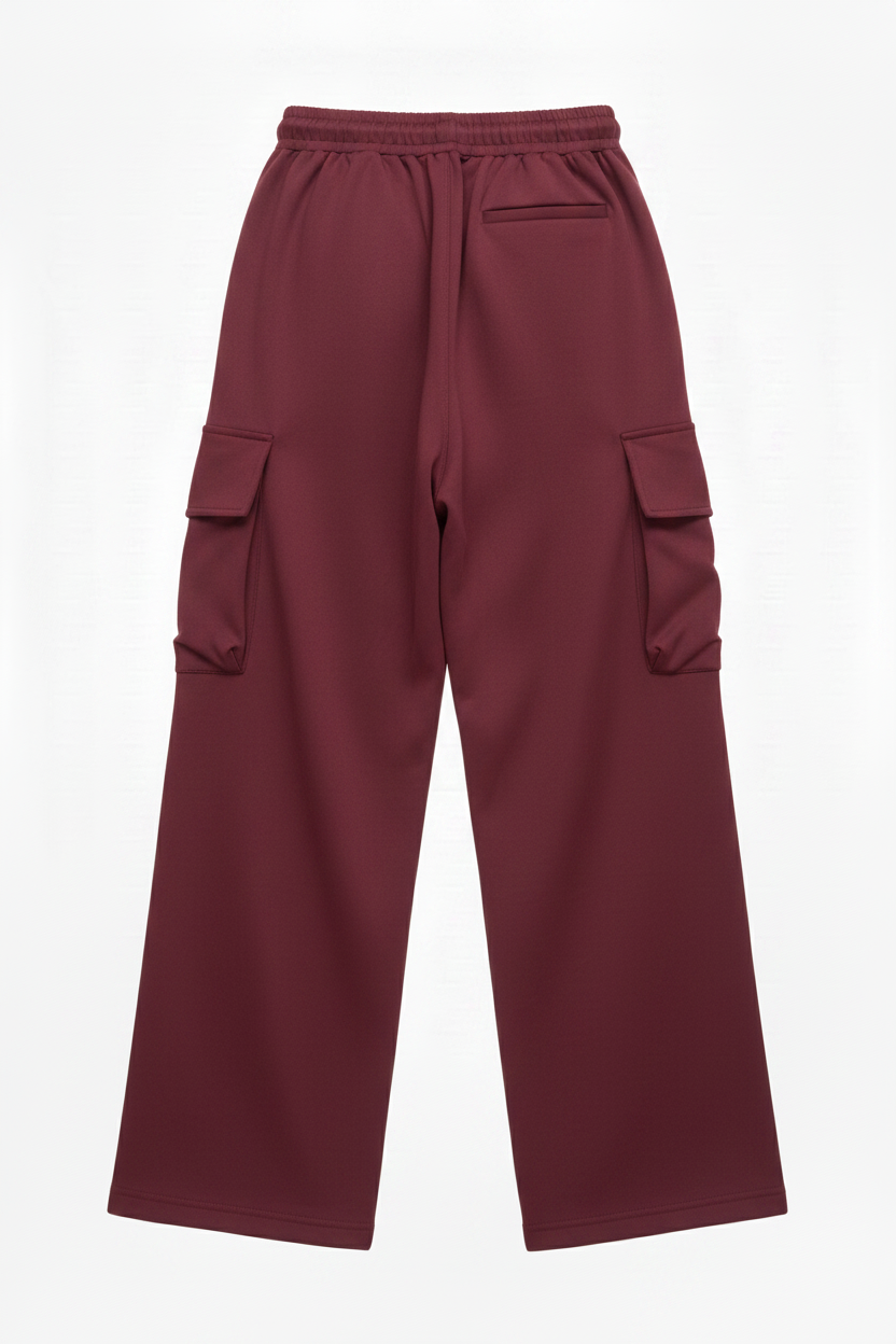 بنطال برغندي - خلفي
