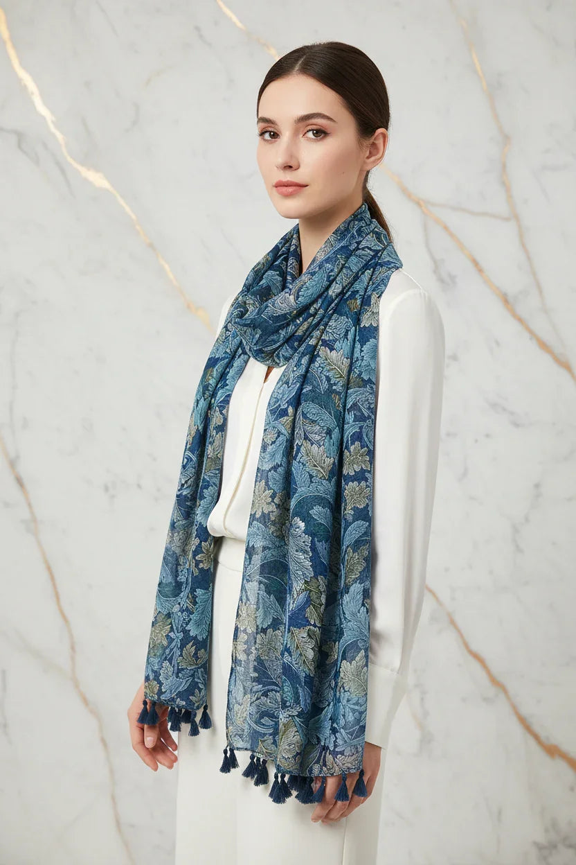 وشاح فاخر على الأكتاف