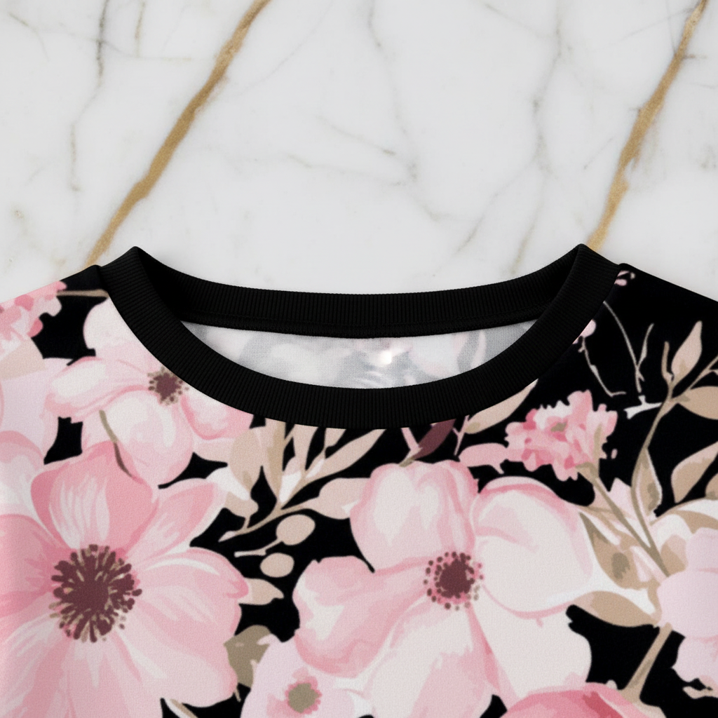 تفاصيل الياقة والخياطة