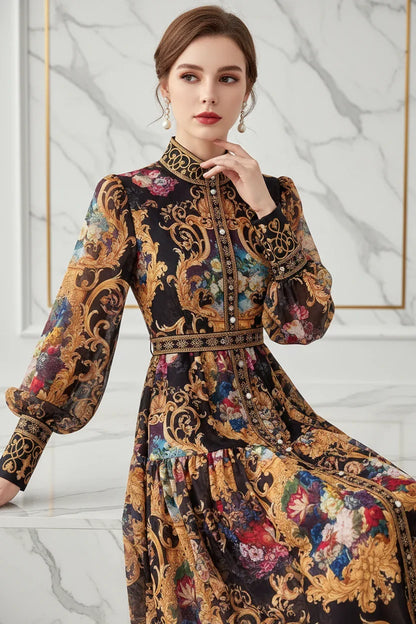 لقطة تفاصيل الصدر والياقة