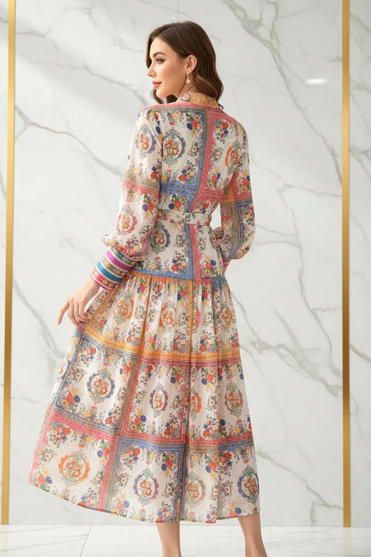 لقطة خلفية للفستان